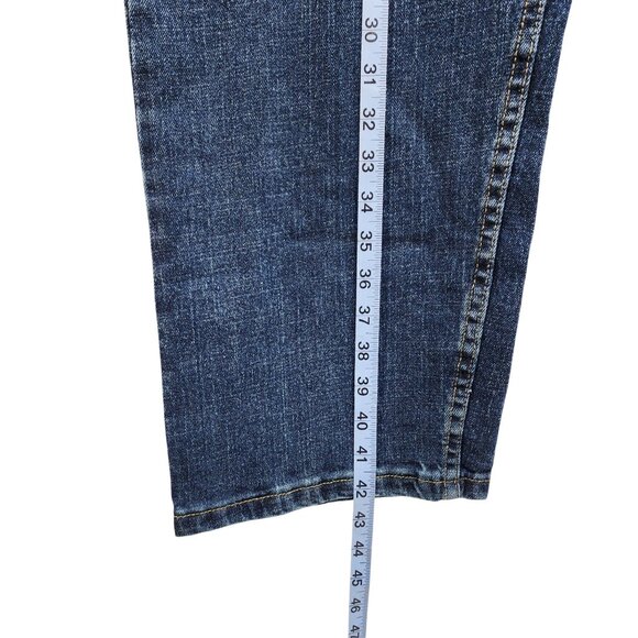 Wrangler Mens Relaxed Fit Denim Jeans Size 42x30 Blue Mid Wash - Picture 7 of 11